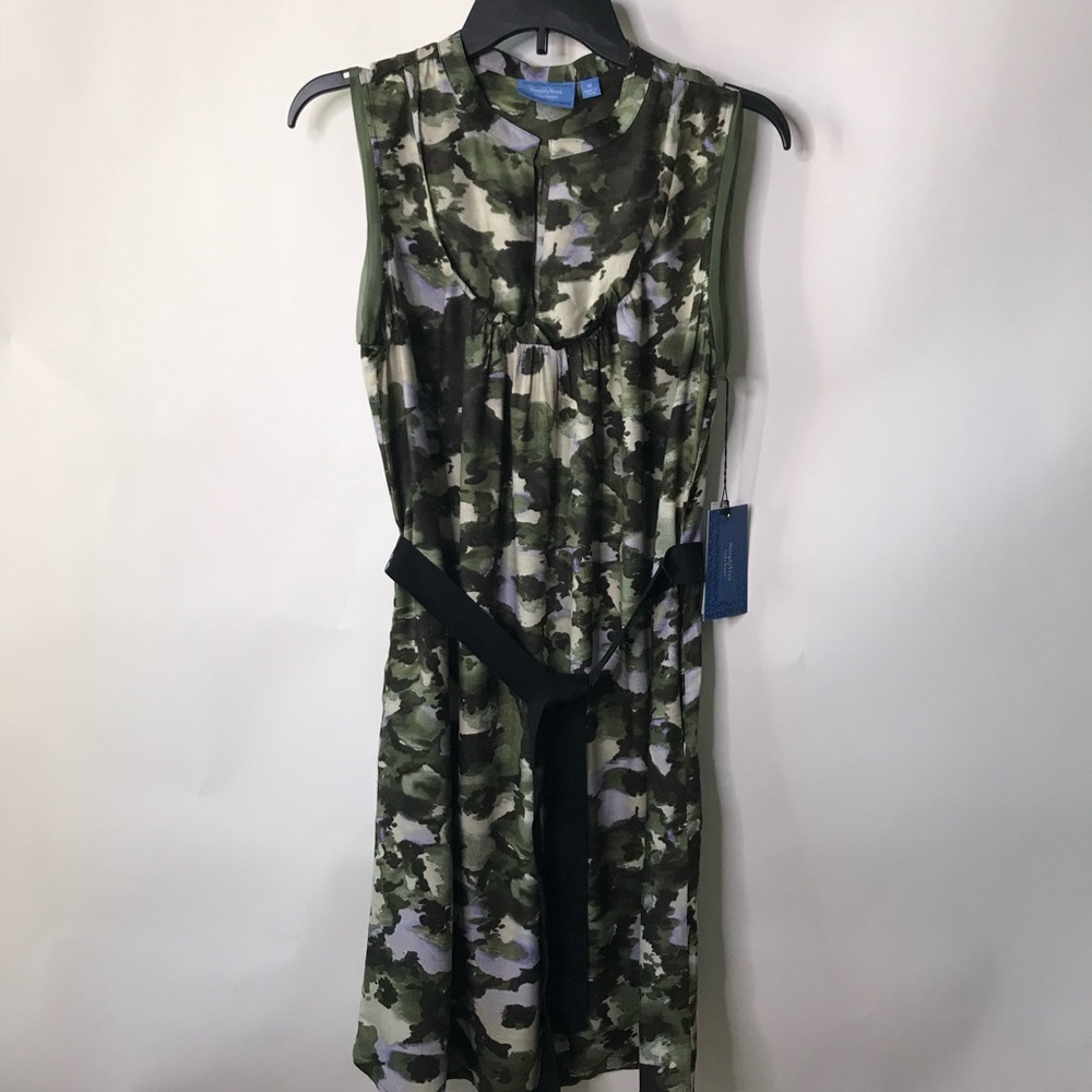 Simply Vera Wang Flowy Floral Green Dream Melodies Dress Size Medium